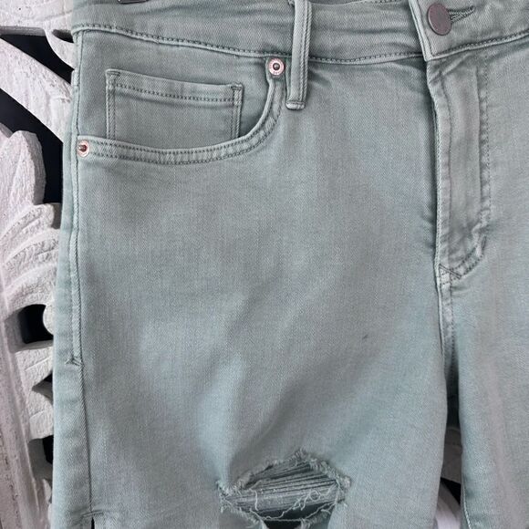 DEAR JOHN DENIM JULIAN HIGH RISE SHORTS CUCUMBER SIZE 30 - Picture 3 of 13